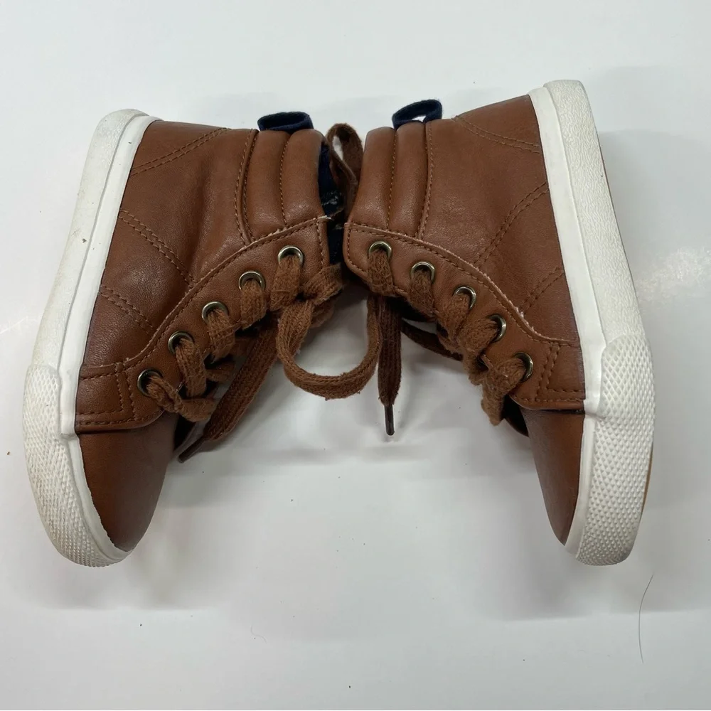 Cat & Jack brown‎ toddler boys boots. SZ 7.
